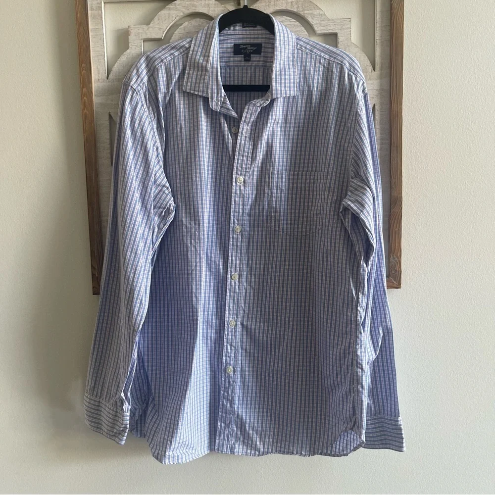 J Crew‎ Thomson shirtings xl 17 17 1/2 button down